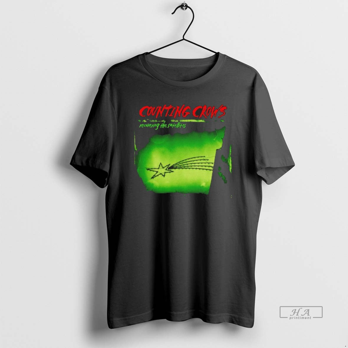 Official Counting Crows Recovering Satellites T-Shirts