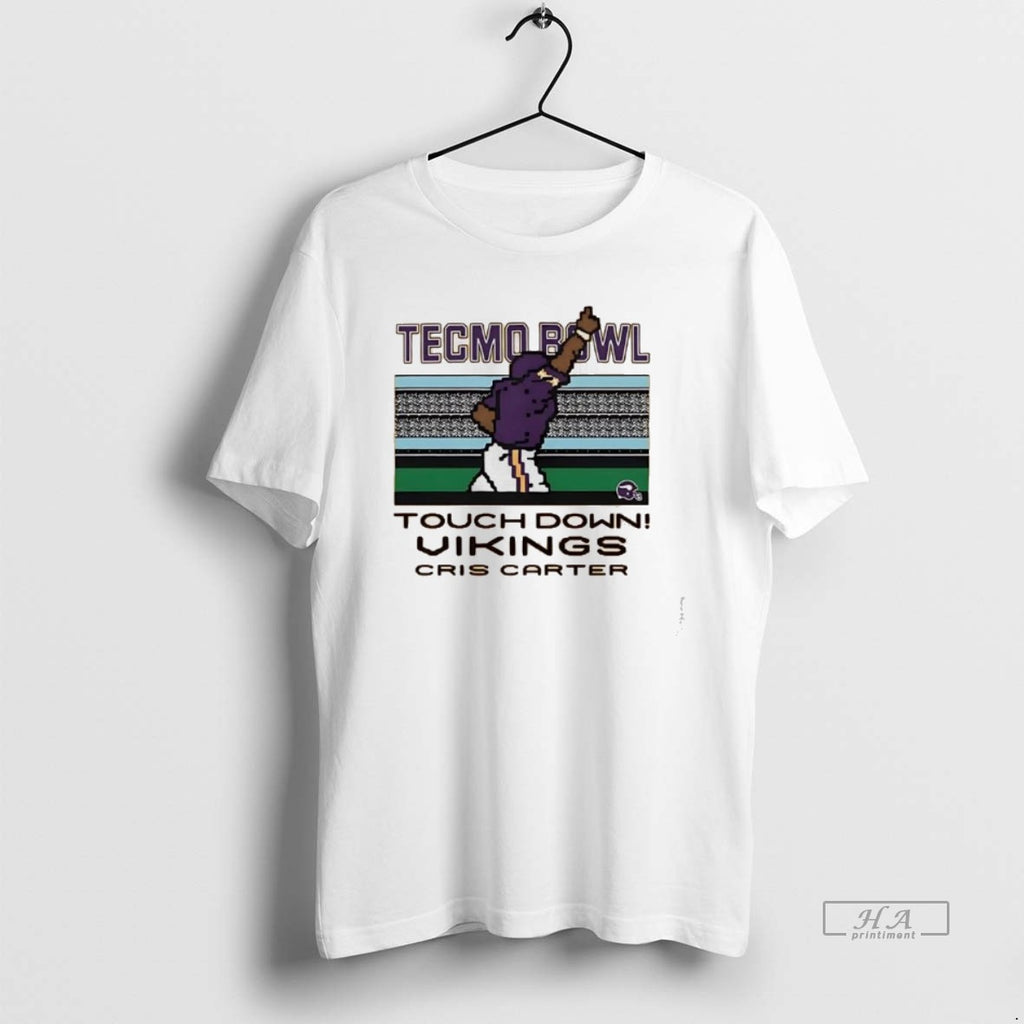 Official Cris Carter Techmo Bowl Touchdown Minnesota Vikings