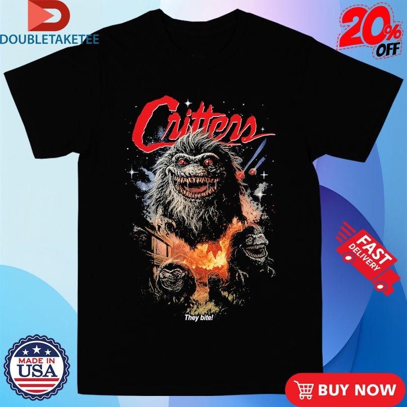Official Critters They Bite 40th Anniversary Shirt Unisex , , , Long Sleeve Tee