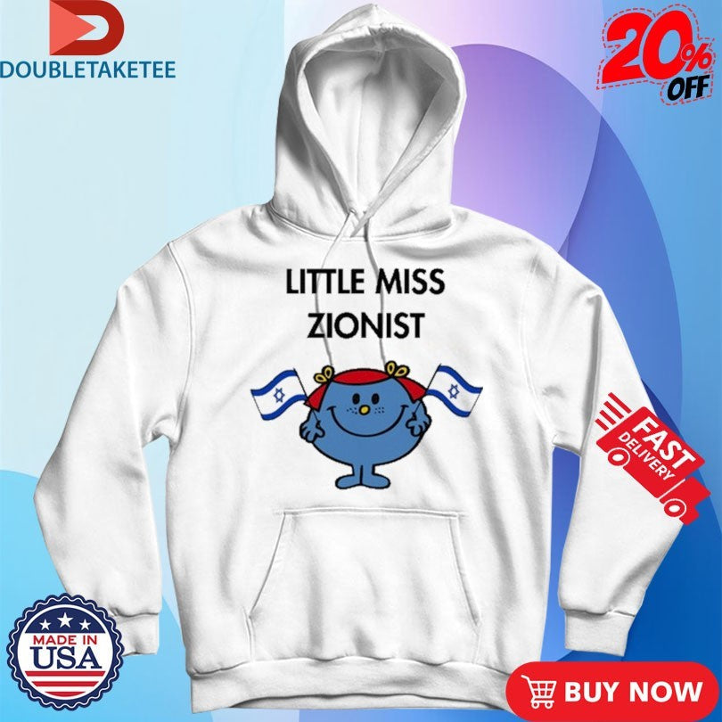 Official Dahlia Kurtz Little Miss Zionist Israel Shirts Unisex , , , Long Sleeve Tee