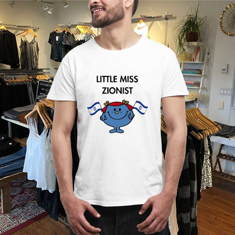 Official Dahlia Kurtz Little Miss Zionist Israel Shirts Unisex , , , Long Sleeve Tee