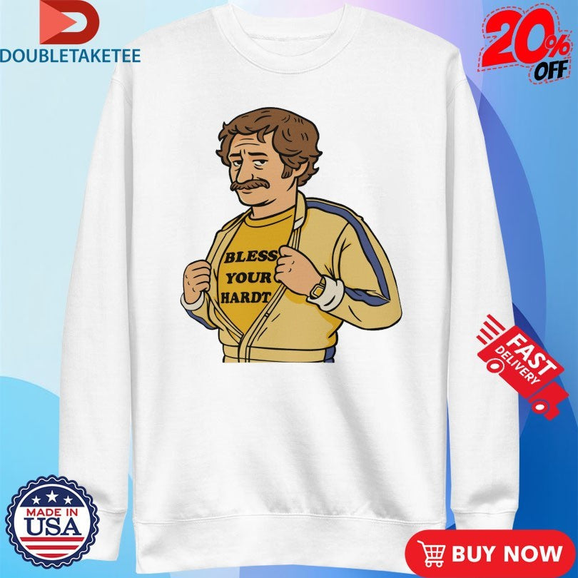 Official Damn I’m Good Cartoon Bless Your ‘Hardt Shirts Unisex , , , Long Sleeve Tee