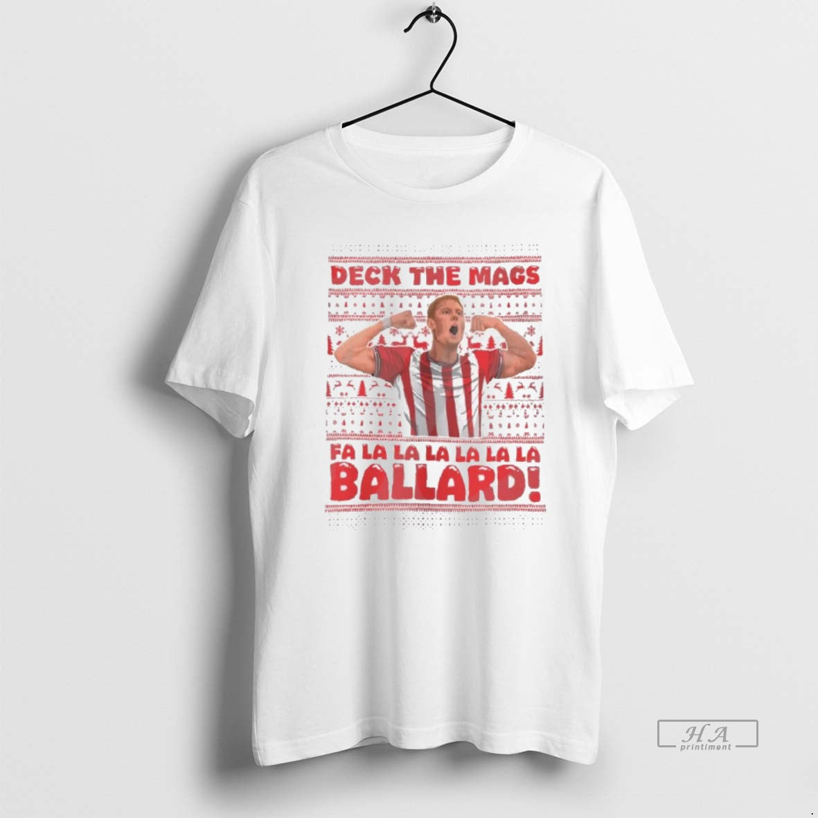 Official Dan Ballard Deck Halls Ugly Sweat T-Shirts