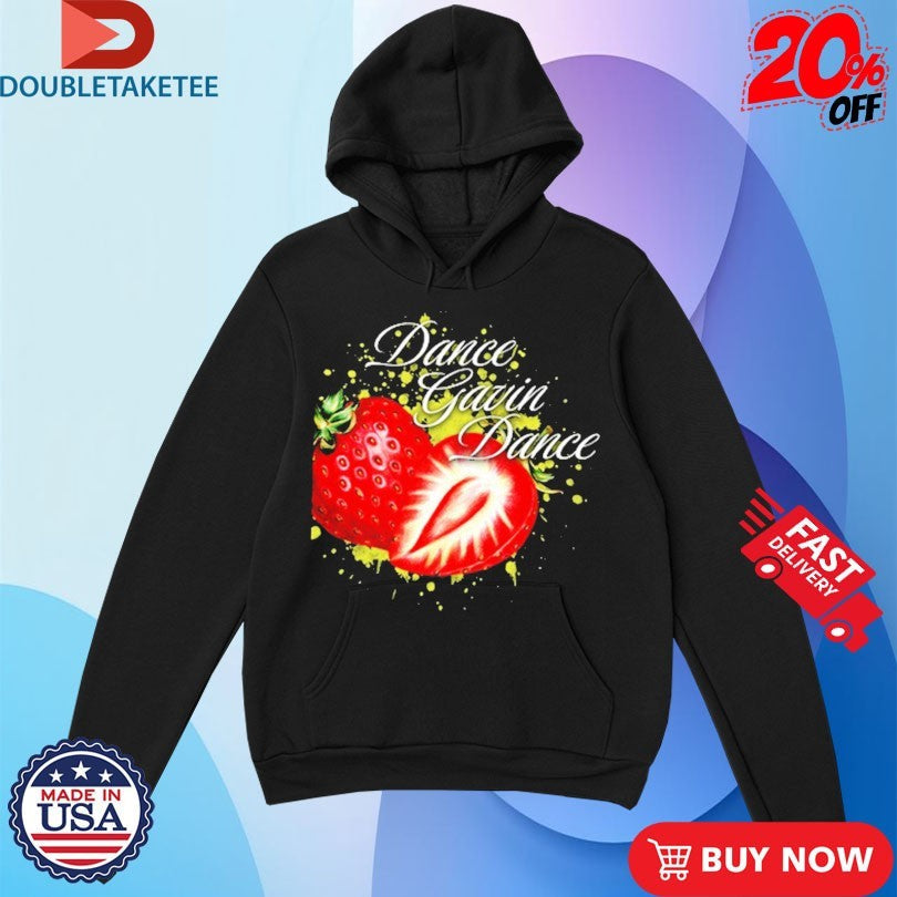 Official Dance Gavin Dance Strawberry Splatter Shirts Unisex , , , Long Sleeve Tee