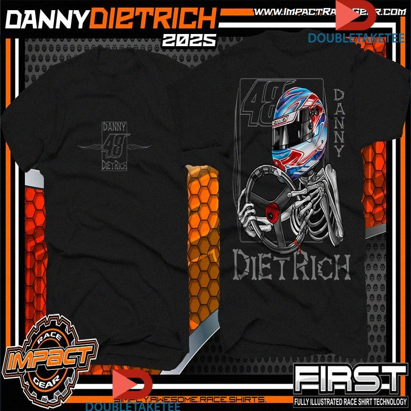Official Danny Dietrich 48 Skeleton Shirts Unisex , , , Long Sleeve Tee