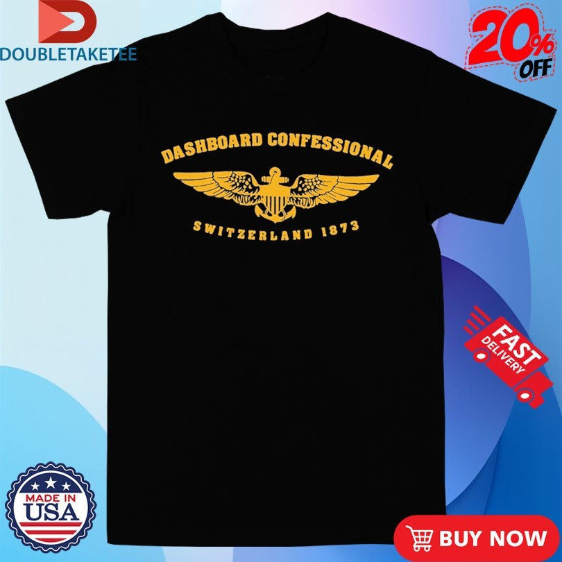 Official Dashboard Confessional Switzerland 1873 Wings Shirts Unisex , , , Long Sleeve Tee