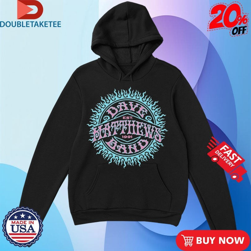 Official Dave Matthews Band Est 1991 Sun Shirts Unisex , , , Long Sleeve Tee
