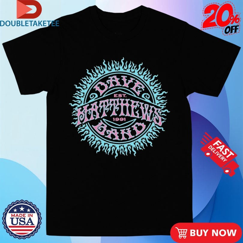 Official Dave Matthews Band Est 1991 Sun Shirts Unisex , , , Long Sleeve Tee