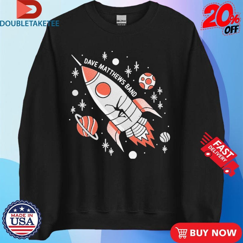 Official Dave Matthews Band Rocket Shirts Unisex , , , Long Sleeve Tee