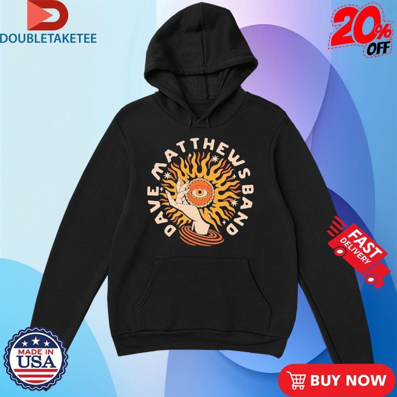 Official Dave Matthews Band Sun Hand Shirts Unisex , , , Long Sleeve Tee
