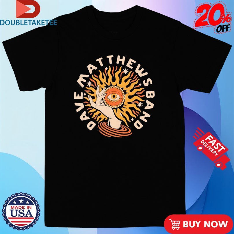 Official Dave Matthews Band Sun Hand Shirts Unisex , , , Long Sleeve Tee
