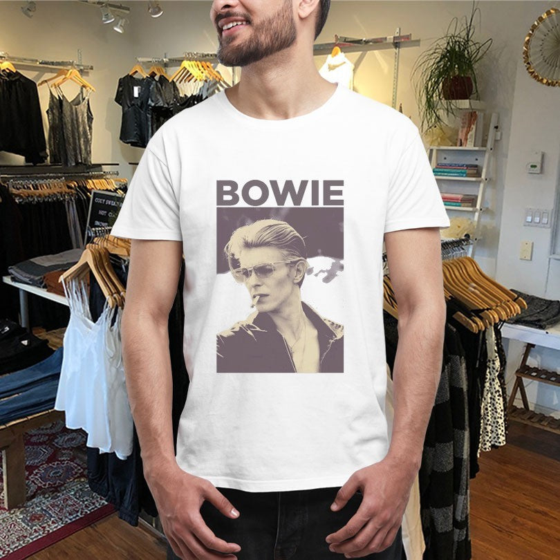 Official David Bowie Smoke Shirts Unisex , , , Long Sleeve Tee