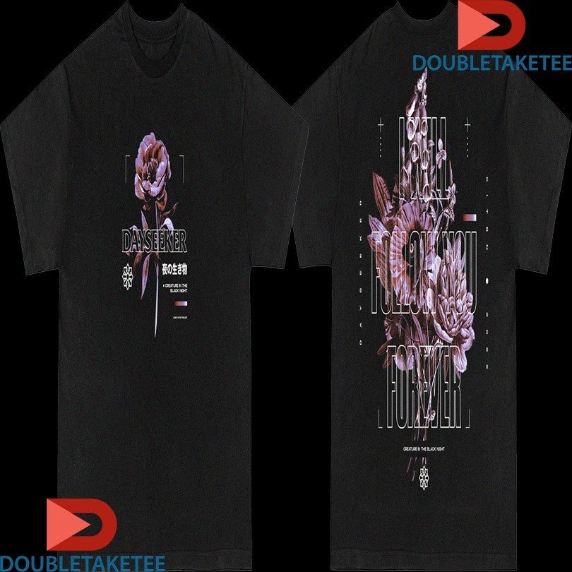 Official Dayseeker I Will Follow You Forever Creature In The Black Night Shirts Unisex , , , Long Sleeve Tee