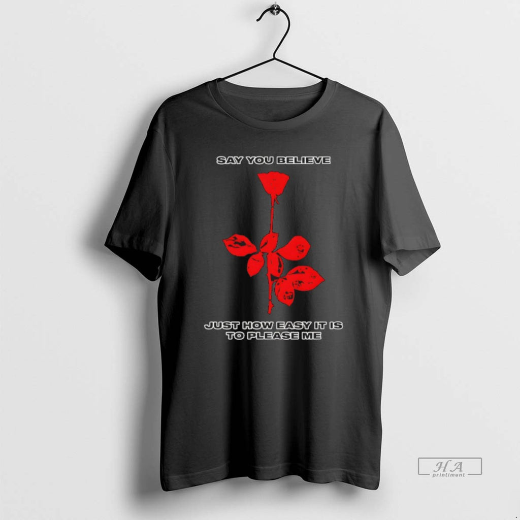 Official Depeche Mode Rose Say You Believe Just How Easy It Is To Please Me