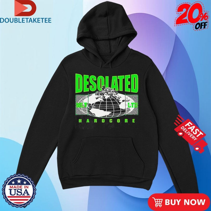 Official Desolated Hardcore World Shirts Unisex , , , Long Sleeve Tee