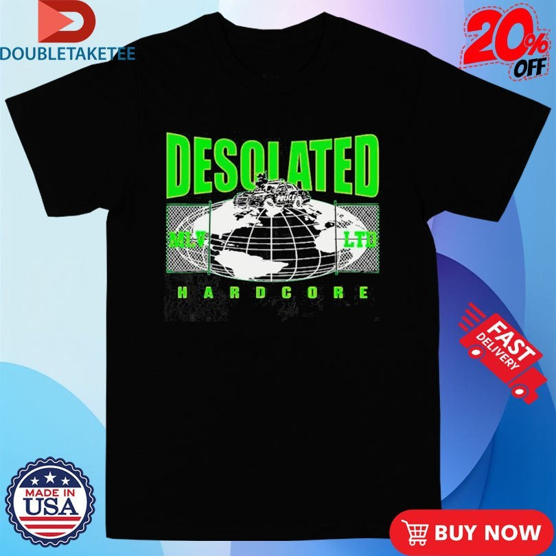 Official Desolated Hardcore World Shirts Unisex , , , Long Sleeve Tee