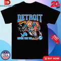 Official Detroit Lions Defend That Den Mascot Shirts Unisex , , , Long Sleeve Tee