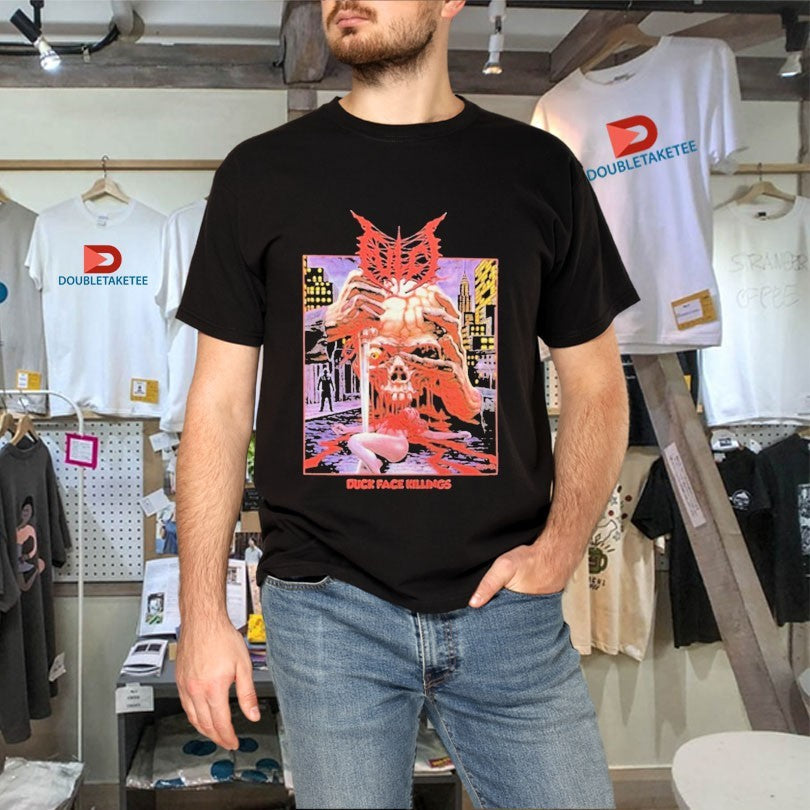 Official Direct Fulci Duck Face Killings Shirts Unisex , , , Long Sleeve Tee