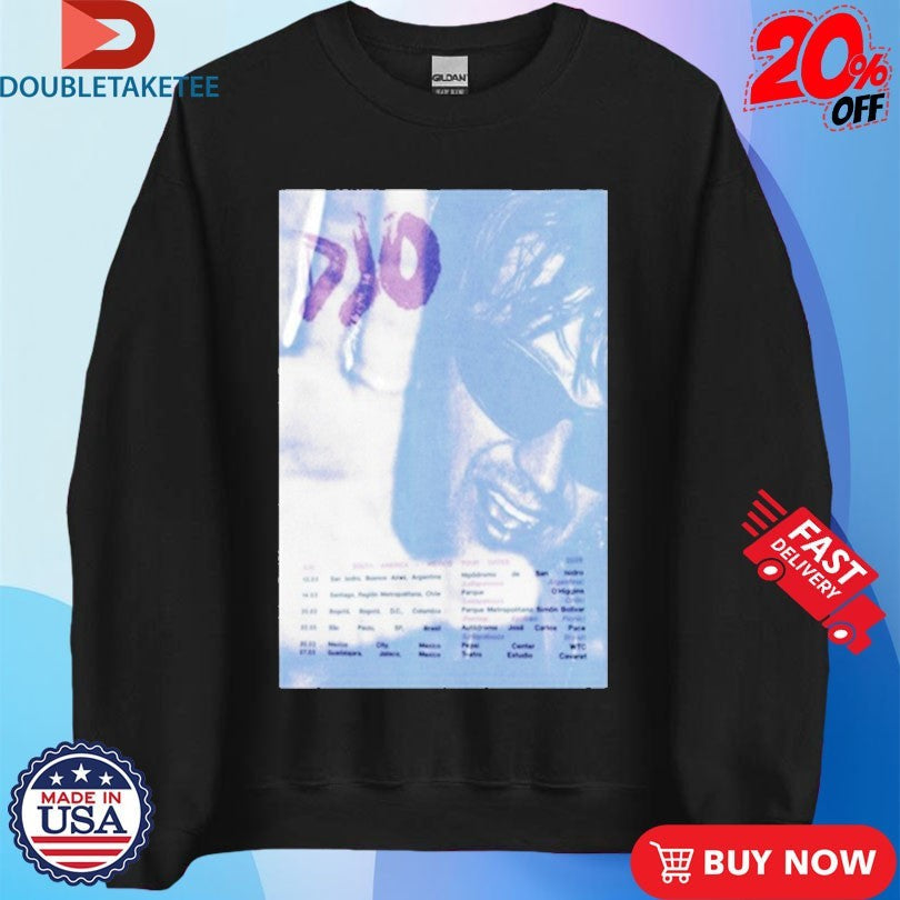 Official Djo South America, Mexico Tour Dates 2026 Shirts Unisex , , , Long Sleeve Tee