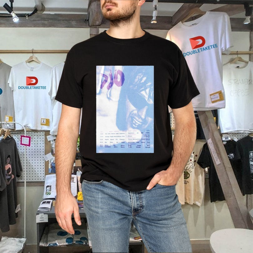 Official Djo South America, Mexico Tour Dates 2026 Shirts Unisex , , , Long Sleeve Tee