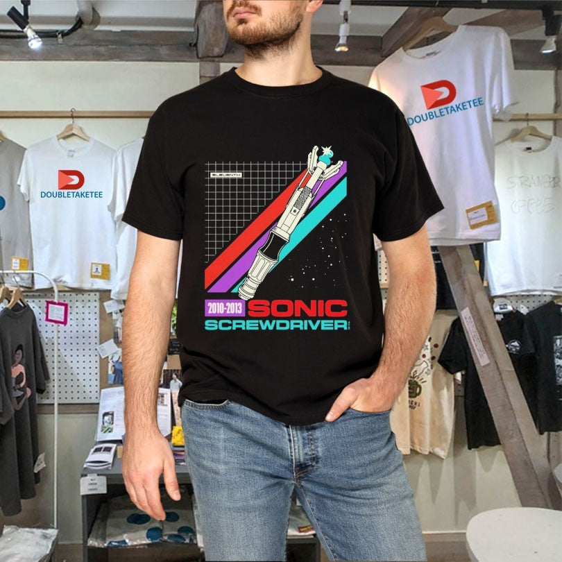 Official Doctor Who Sonic Screwdriver Eleventh Shirts Unisex , , , Long Sleeve Tee