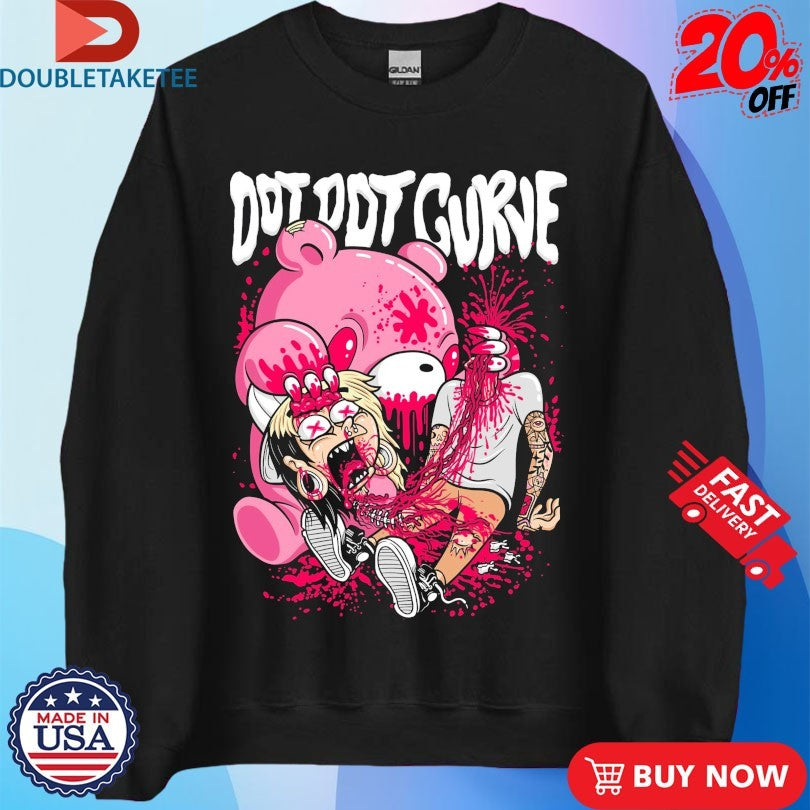 Official Dot Dot Curve Gloomy AF Shirts Unisex , , , Long Sleeve Tee