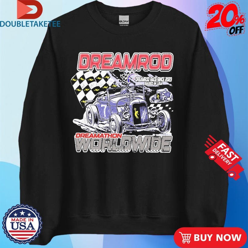 Official Dreamrod Worldwide Race Since 2023 Based In USA Dreamathon Shirts Unisex , , , Long Sleeve Tee