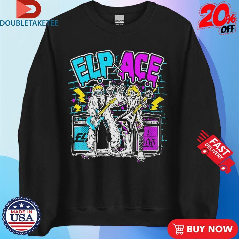 Official ELP &amp; Ace Tanahashi Shirts Unisex , , , Long Sleeve Tee