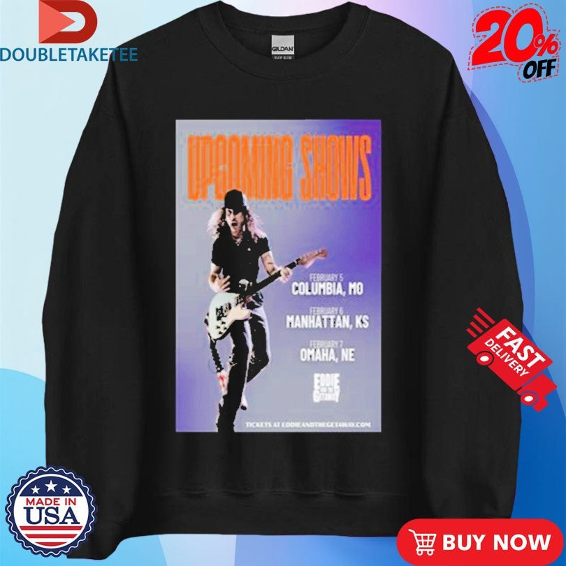 Official Eddie And The Getaway Missouri Kansas &amp; Nebraska 2026 Shirts Unisex , , , Long Sleeve Tee