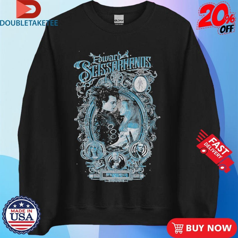 Official Edward Scissorhands I Am Not Complete Mirror Love Shirts Unisex , , , Long Sleeve Tee