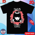 Official Emily The Strange 365 Creepy Girl Shirts Unisex , , , Long Sleeve Tee