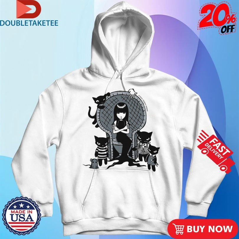 Official Emily The Strange Creepy, Kooky, Ooky, &amp; Spooky Shirts Unisex , , , Long Sleeve Tee