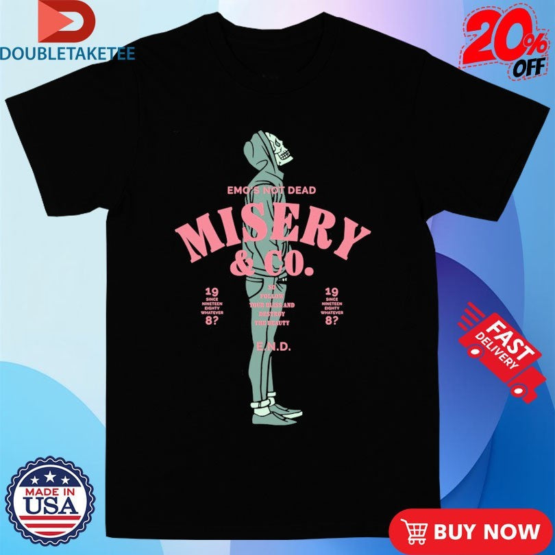 Official Emo’s Not Dead Misery &amp; Co Shirts Unisex , , , Long Sleeve Tee