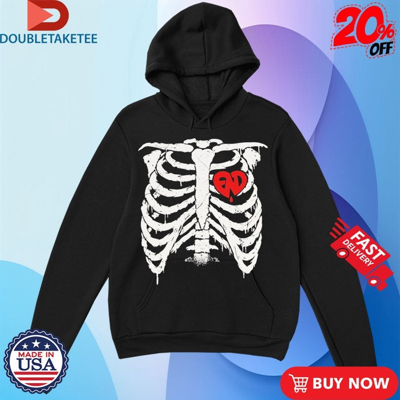 Official Emo’s Not Dead Ribcage Shirts Unisex , , , Long Sleeve Tee