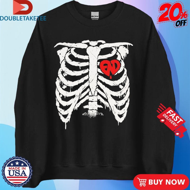 Official Emo’s Not Dead Ribcage Shirts Unisex , , , Long Sleeve Tee