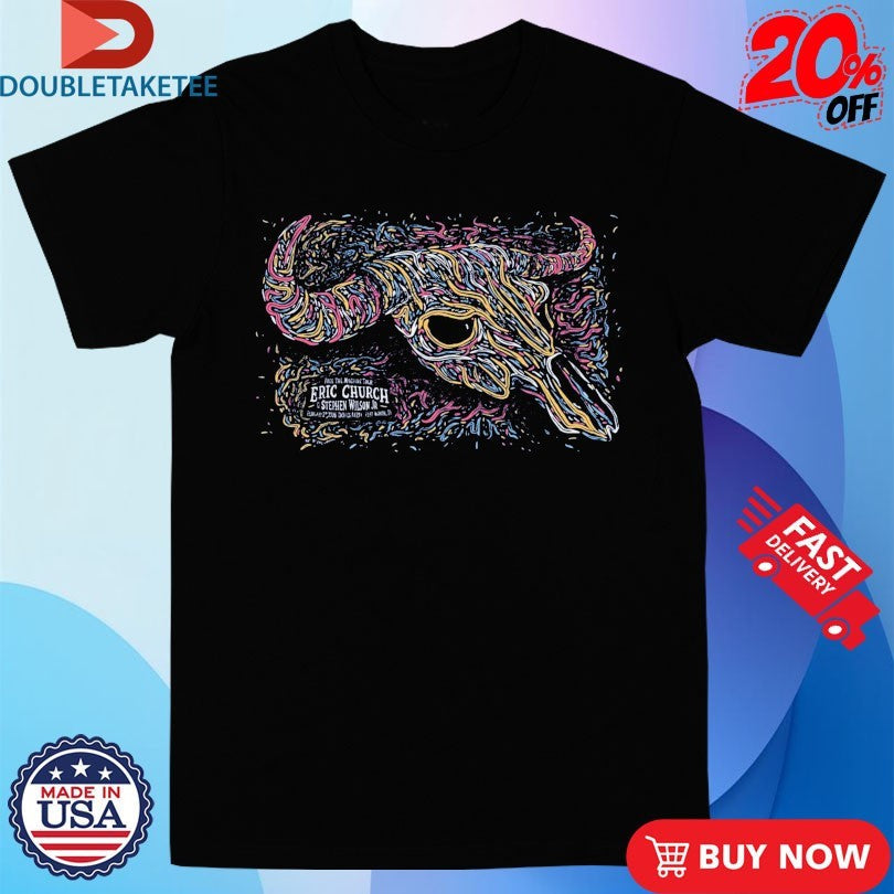Official Eric Church Fort Worth, TX Feb 27 2026 Shirts Unisex , , , Long Sleeve Tee