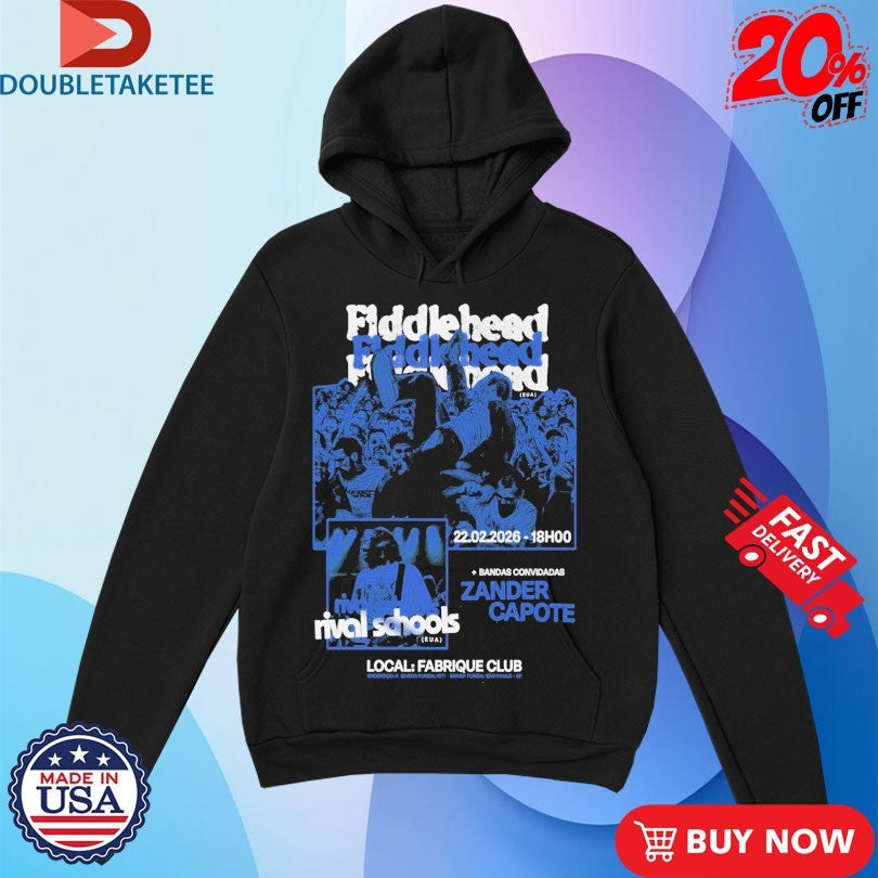 Official Fiddlehead Feb 22 2026 São Paulo Brazil Shirts Unisex , , , Long Sleeve Tee