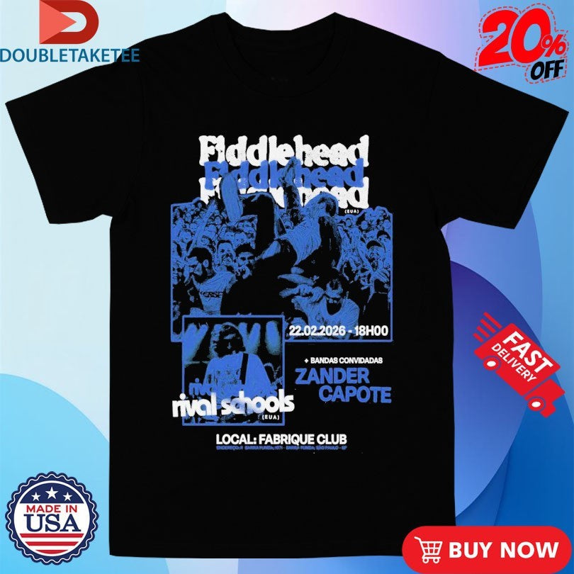 Official Fiddlehead Feb 22 2026 São Paulo Brazil Shirts Unisex , , , Long Sleeve Tee
