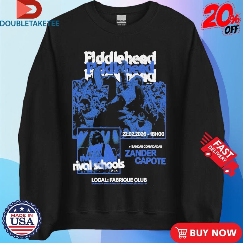 Official Fiddlehead Feb 22 2026 São Paulo Brazil Shirts Unisex , , , Long Sleeve Tee