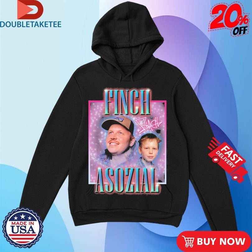Official Finch Asozial Vintage Shirts Unisex , , , Long Sleeve Tee