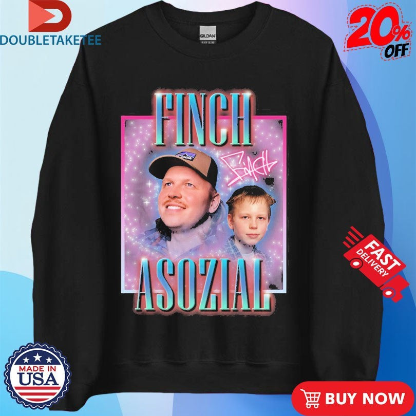 Official Finch Asozial Vintage Shirts Unisex , , , Long Sleeve Tee