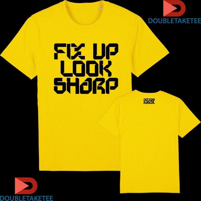 Official Fix Up Look Sharp Dizzee Rascal Shirts Unisex , , , Long Sleeve Tee