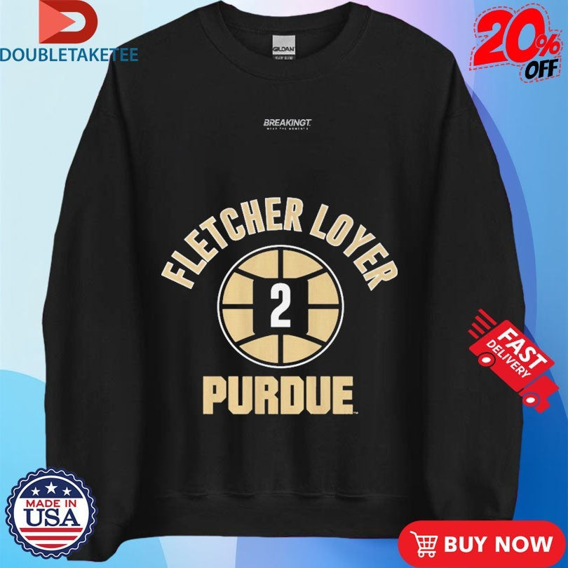 Official Fletcher Loyer 3 Name Number Ball Purdue Boilermakers Shirts Unisex , , , Long Sleeve Tee