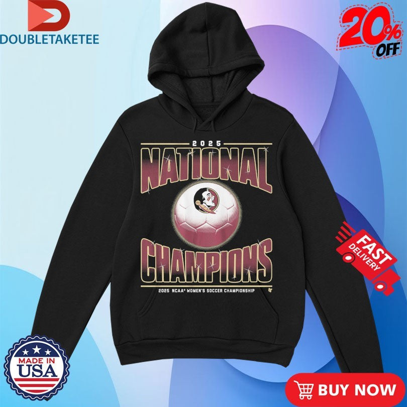 Official Florida State Seminoles FSU Women’s Soccer 2025 National Champions Shirts Unisex , , , Long Sleeve Tee