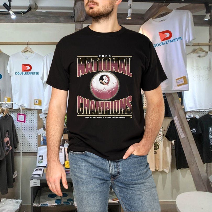 Official Florida State Seminoles FSU Women’s Soccer 2025 National Champions Shirts Unisex , , , Long Sleeve Tee