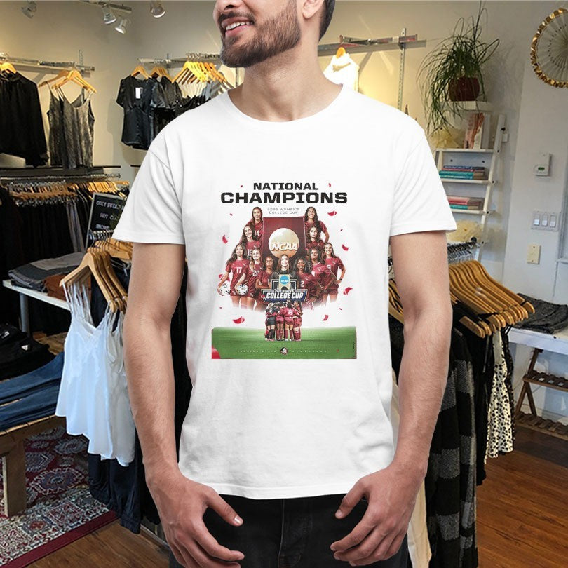 Official Florida State Seminoles Women’s Soccer Are The National Champions 2025 Women College Cup NCAA Shirts
