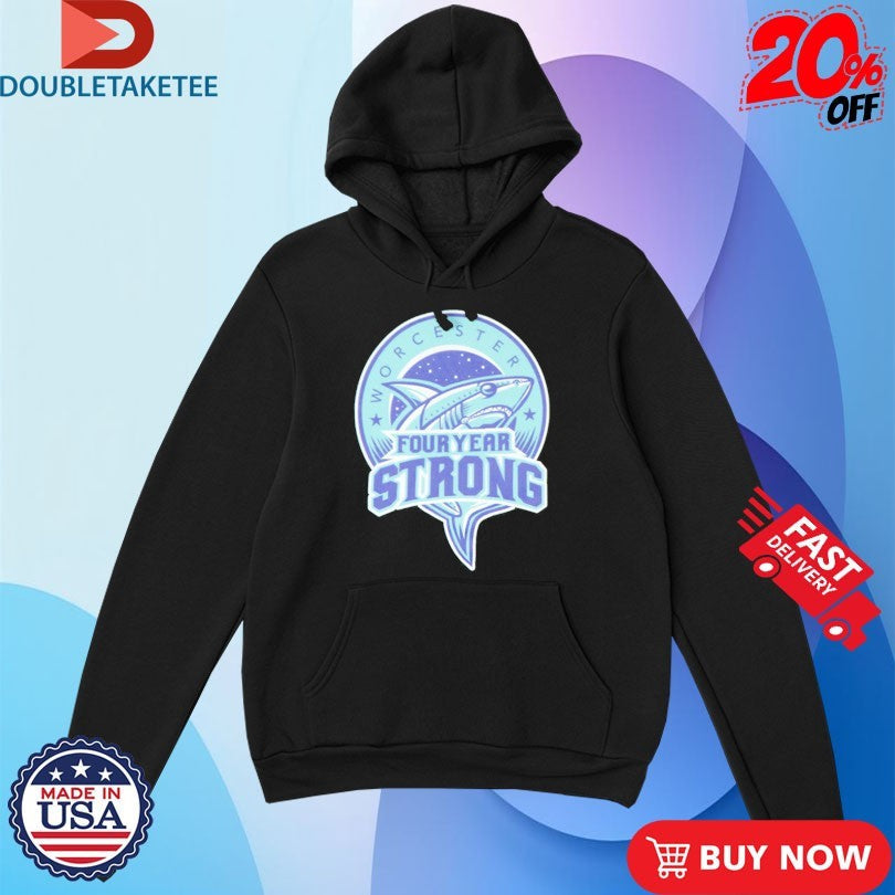 Official Four Year Strong Worcester Shark Seal Shirts Unisex , , , Long Sleeve Tee