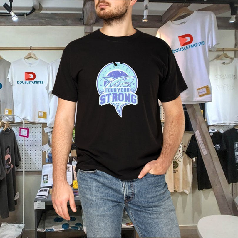 Official Four Year Strong Worcester Shark Seal Shirts Unisex , , , Long Sleeve Tee