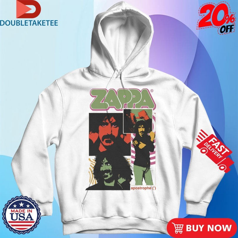 Official Frank Zappa Apostrophe Collage Shirts Unisex , , , Long Sleeve Tee