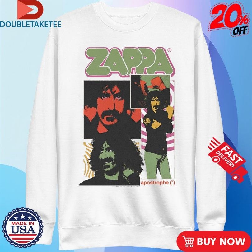 Official Frank Zappa Apostrophe Collage Shirts Unisex , , , Long Sleeve Tee